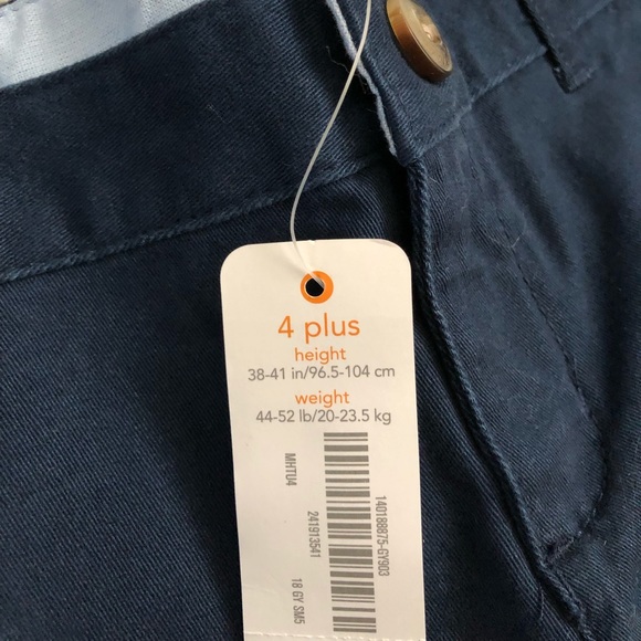 Gymboree Toddler Boy Twill Pants 4 Plus - Picture 5 of 9